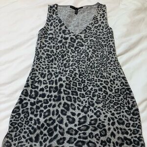 White House Black Market Gray Knit Top